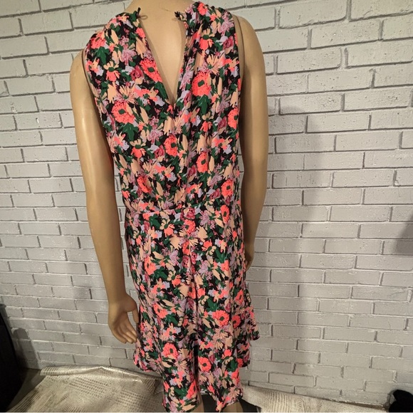 J. Crew Mercantile Women’s Floral Whimsical Sleeveless Flounce Dress - Picture 4 of 6